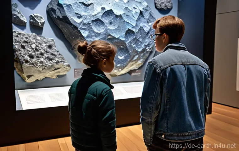 지구과학과 운석 충돌 - **Prompt: "An exquisite, highly detailed studio shot of a polished pallasite meteorite (like Fukang ...