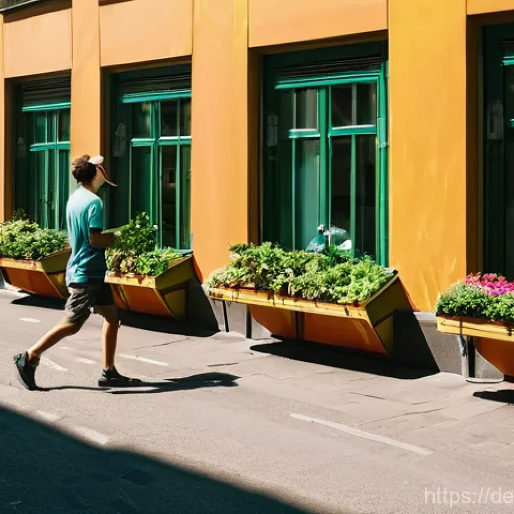 지구과학과 기후 예측 - **Prompt 1: Sweltering German City Heatwave**
    "A realistic, vibrant photograph capturing a swelt...