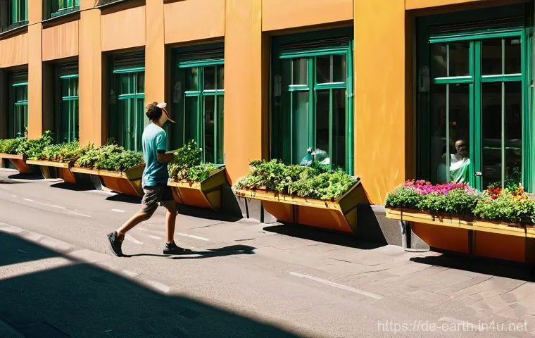 지구과학과 기후 예측 - **Prompt 1: Sweltering German City Heatwave**
    "A realistic, vibrant photograph capturing a swelt...